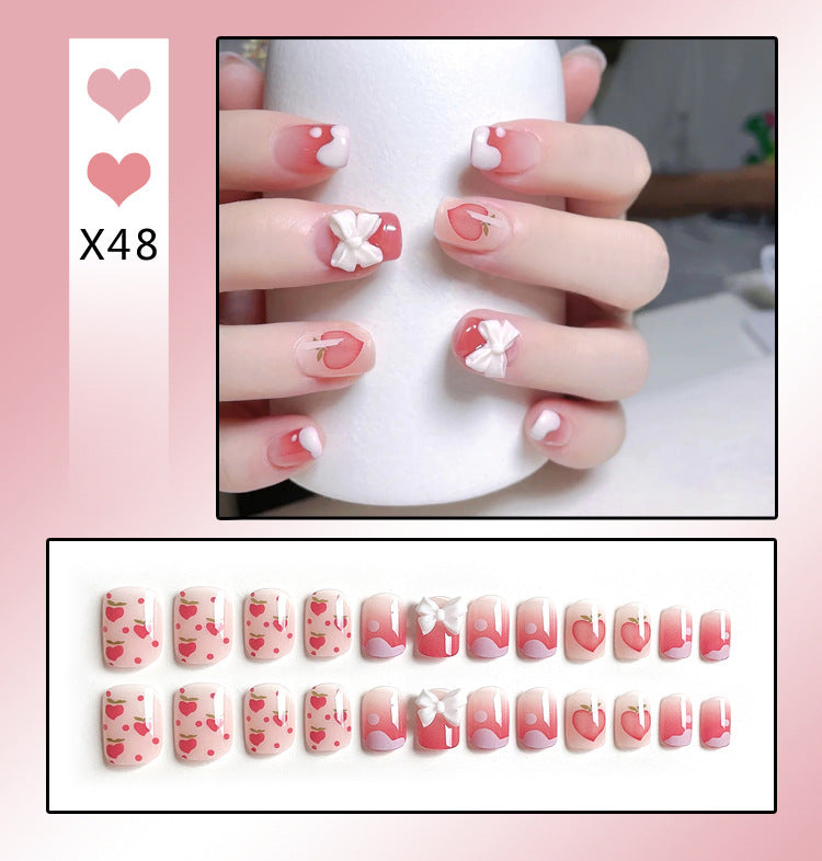 French Worn Removable Nails And Diamonds-a7b8a8721c5d346fa91819a465696519