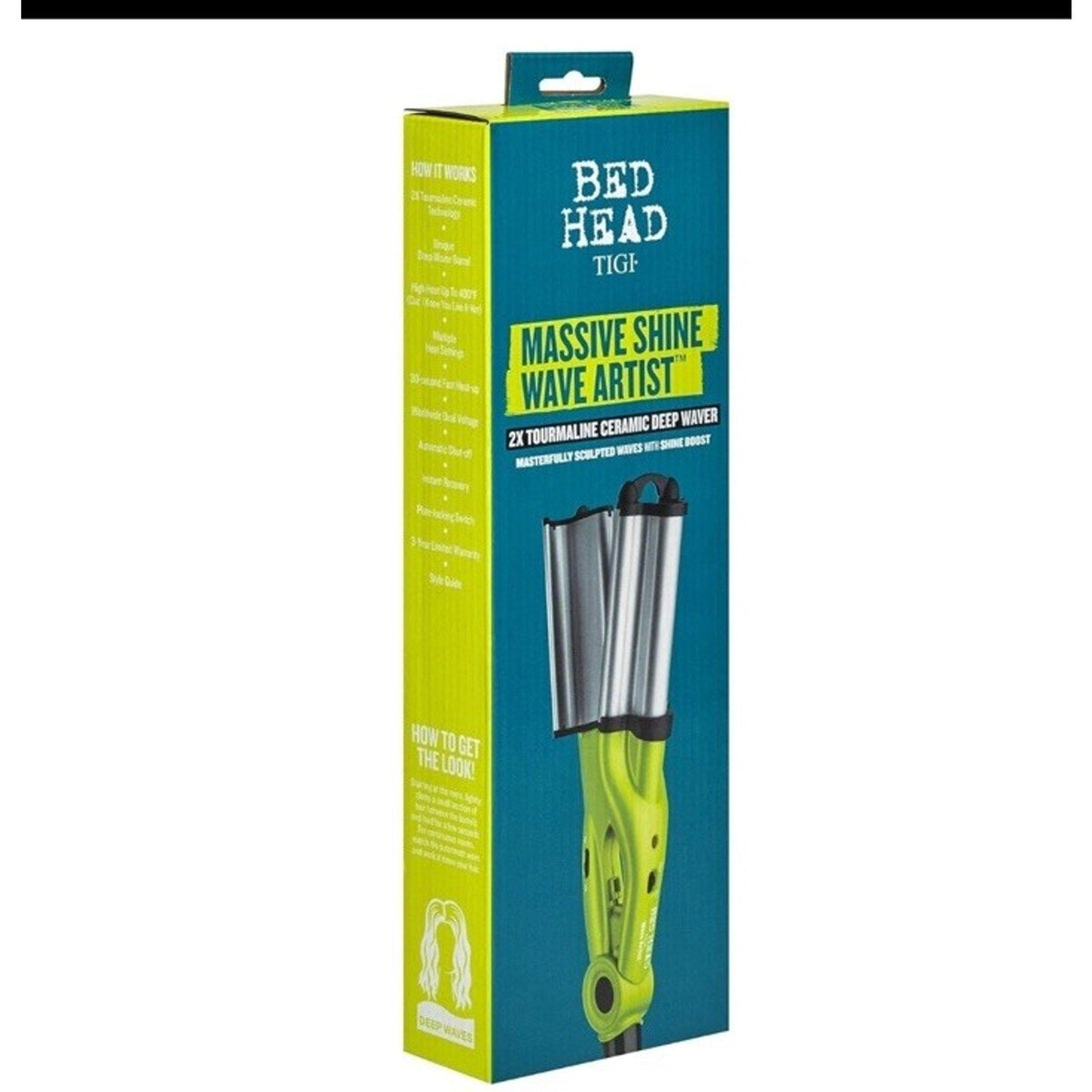 Bed Head Wave Artist Deep Waver | Combat Frizz, Get Long Lasting Results - Green-Bed Head Wave Artist Deep Waver | Combat Frizz, Get Long Lasting Results - Green