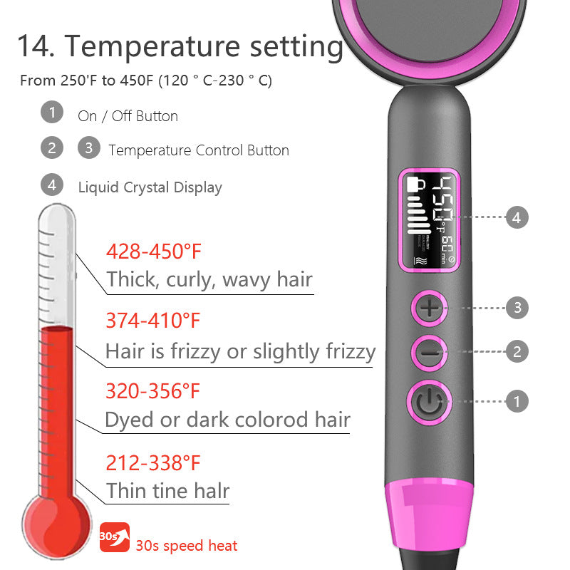 Multifunctional Hot Air Combing And Straight Rolling Dual Purpose Hair Dryer-339ab147f6abff337e3a4458e18ce9f6
