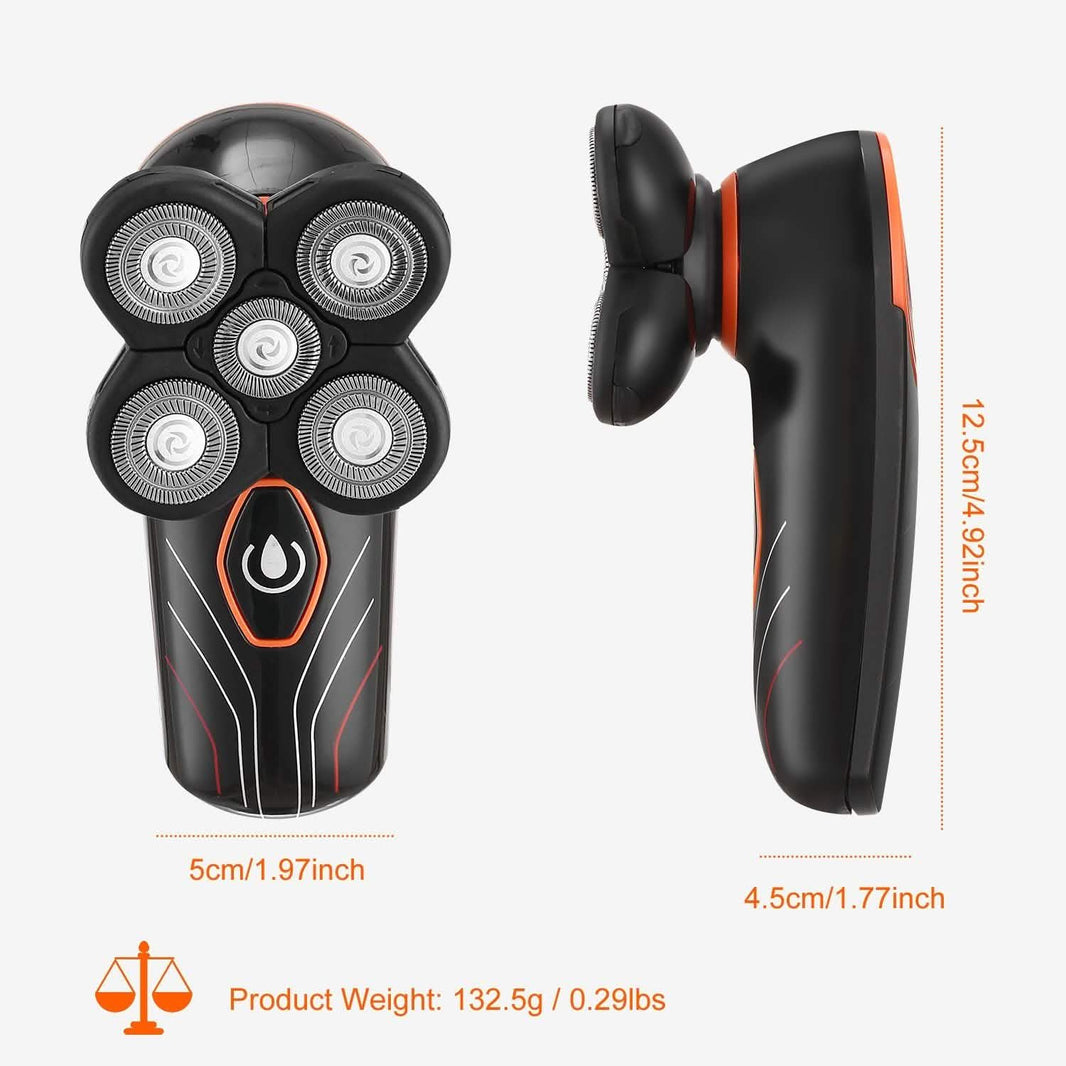 4D Electric Shavers Razor IPX7 Rechargeable Beard Trimmer-4D Electric Shavers Razor IPX7 Rechargeable Beard Trimmer