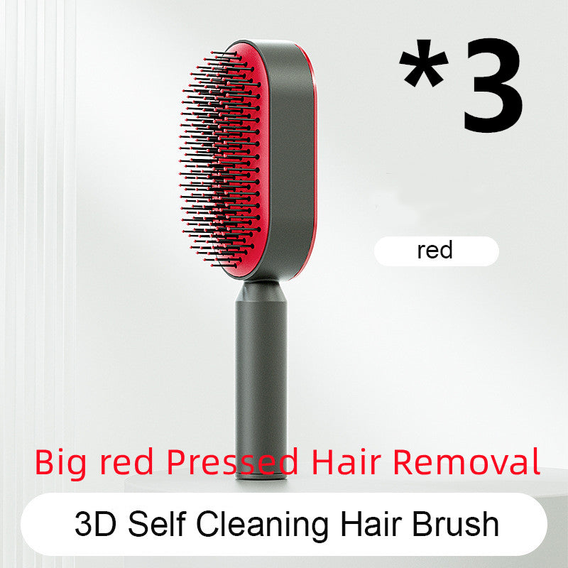 Self Cleaning Hair Brush For Women One-key Cleaning Hair Loss Airbag Massage Scalp Comb Anti-Static Hairbrush-d6487803a8590046ebc8f1d0985895e8