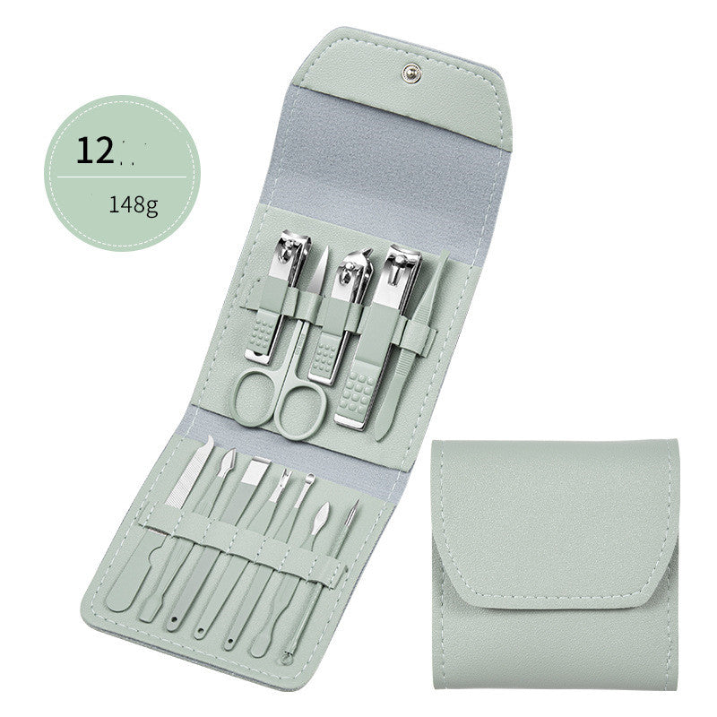 Professional Scissors Nail Clippers Set Ear Spoon Dead Skin Pliers Nail Cutting Pliers Pedicure Knife Nail Groove Trimmers-31672897a4826d3e6204a07afc4e83cc
