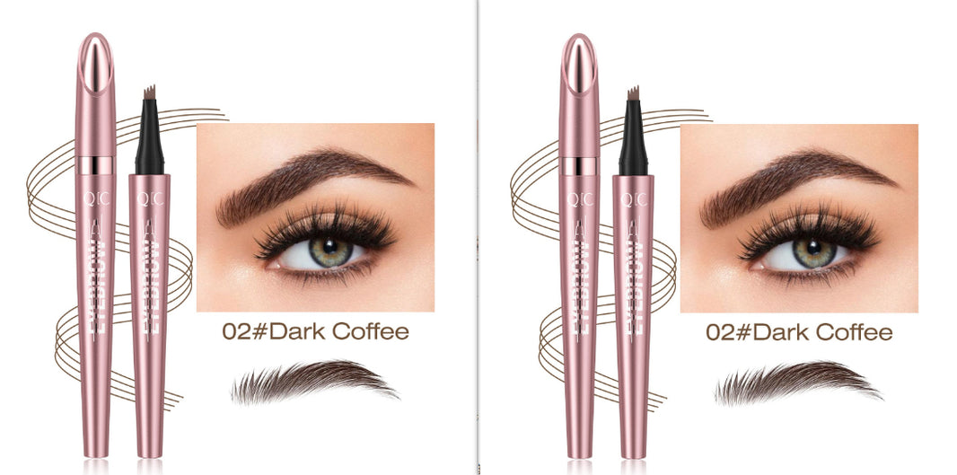 Waterproof And Smooth Not Smudge Four-fork Liquid Eyebrow Pencil-93f990436c0f89b8f3f732a9300c5d5b