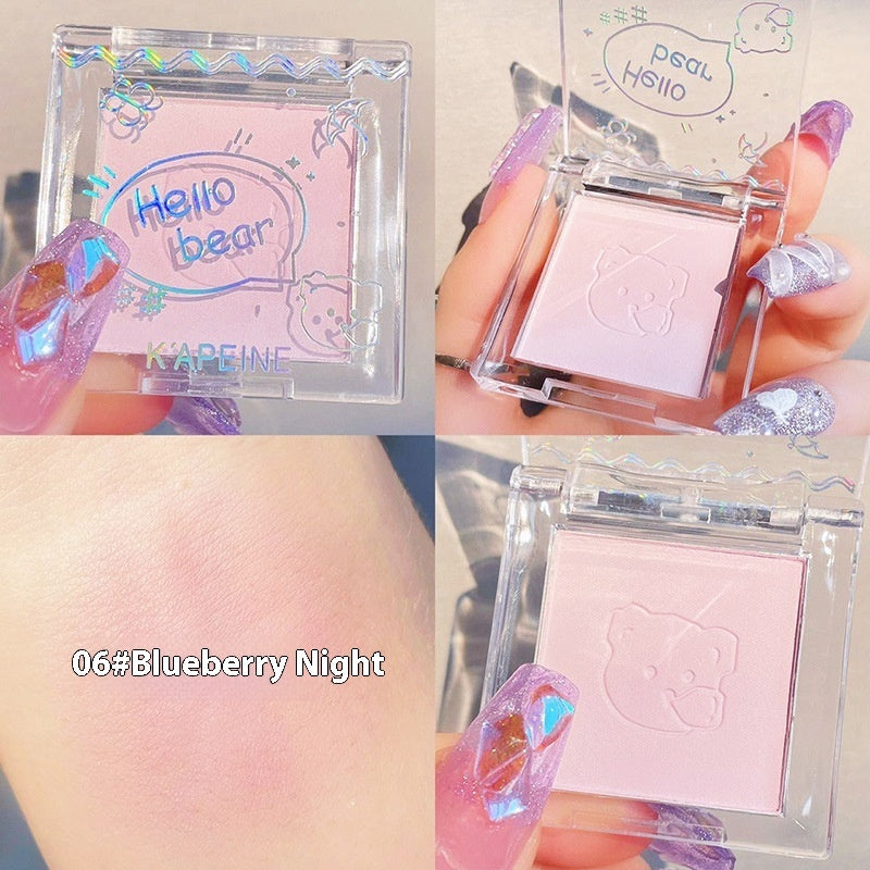 Monochrome Blush Matte Natural Makeup-9aeb90c7052f4a221d551461b167b1f4