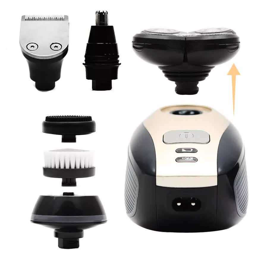 5-in-1 4D Rotary Electric Shaver Beard Trimmer-5-in-1 4D Rotary Electric Shaver Beard Trimmer