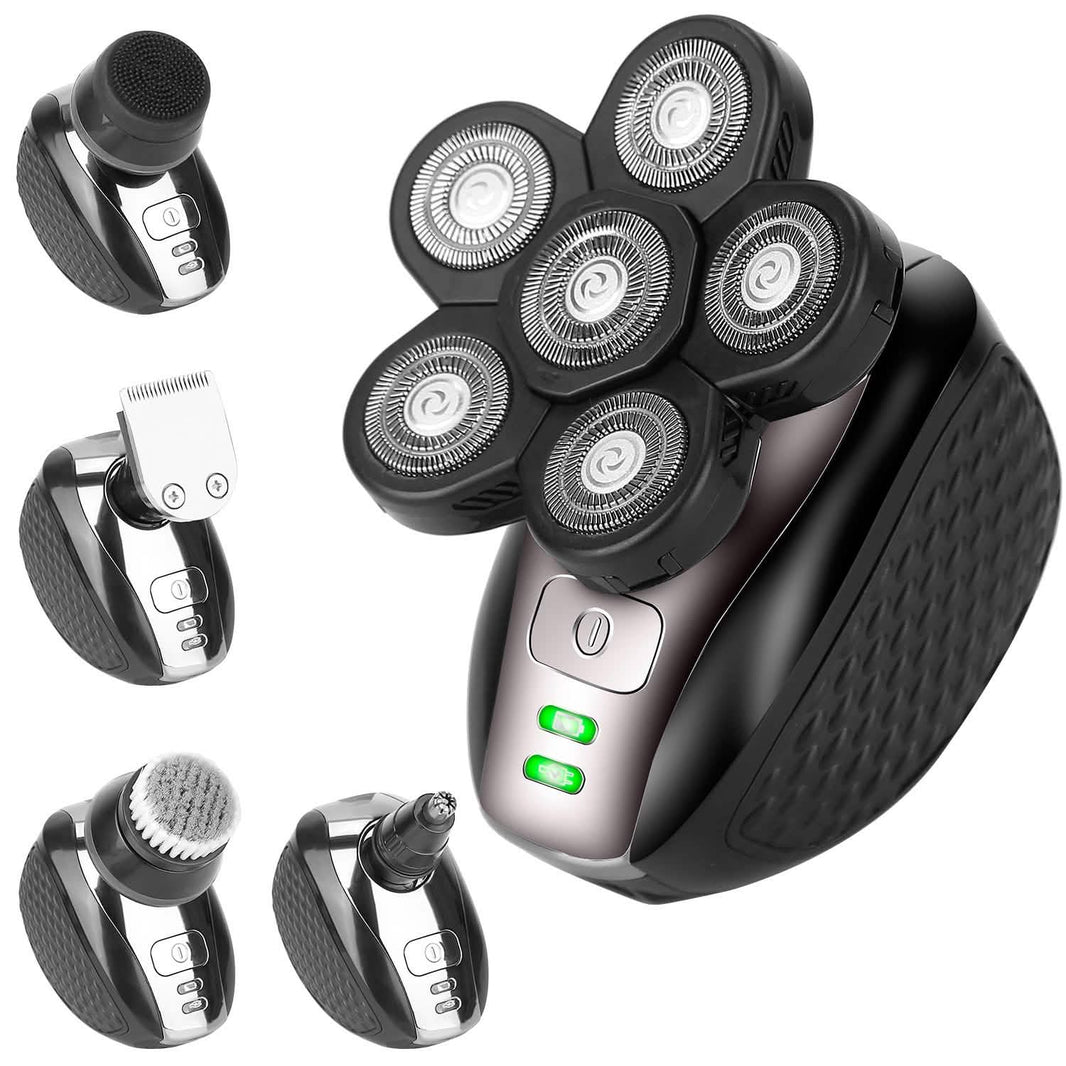 5-in-1 Electric Razor For Bald Men-5-in-1 Electric Razor For Bald Men