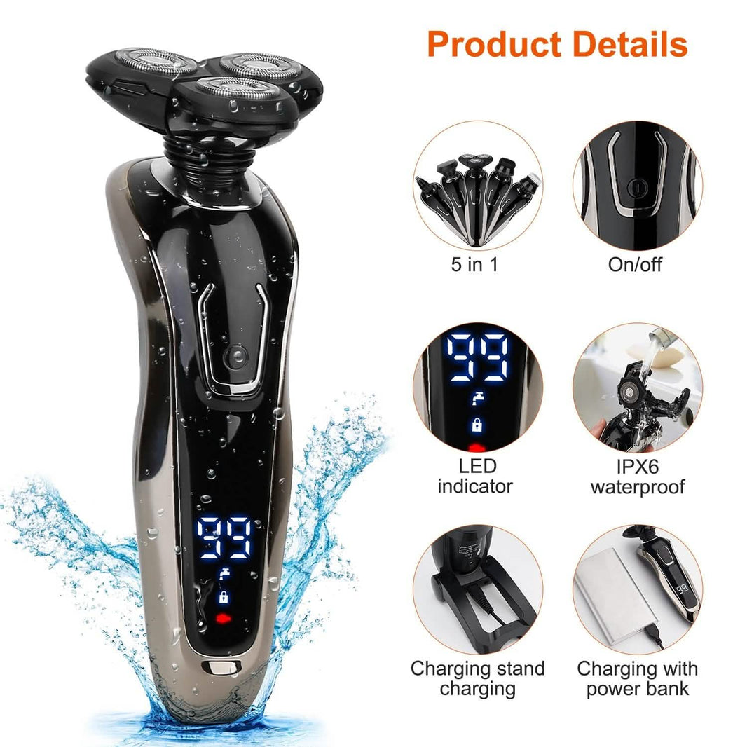 5-in-1 Electric Razor Shaver-5-in-1 Electric Razor Shaver