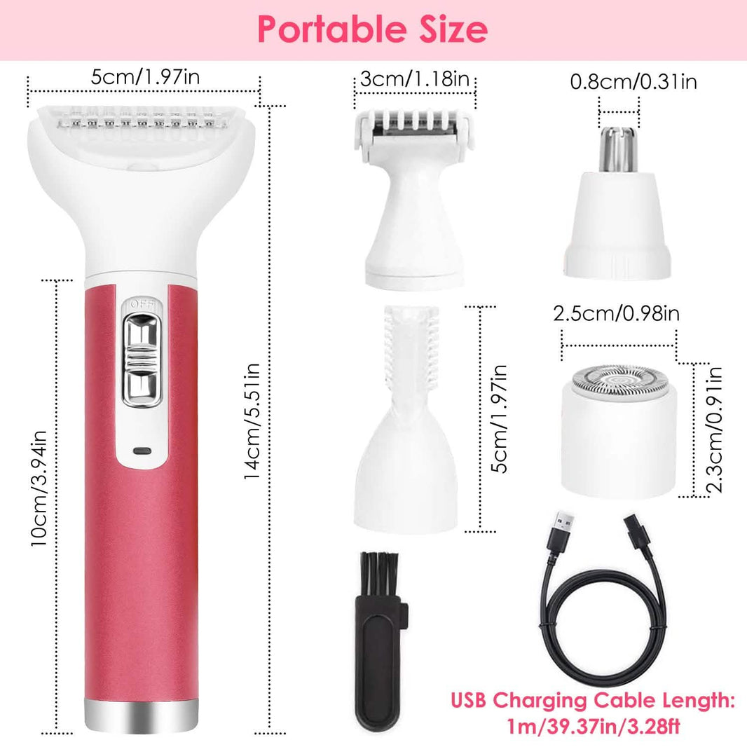 5-in-1 Lady Electric Razor-5-in-1 Lady Electric Razor