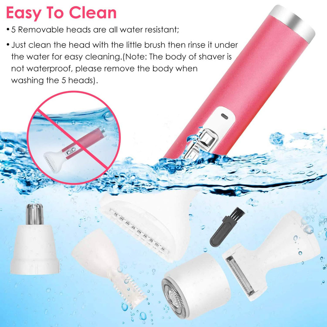5-in-1 Lady Electric Razor-5-in-1 Lady Electric Razor