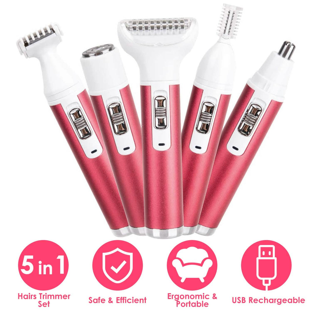 5-in-1 Lady Electric Razor-5-in-1 Lady Electric Razor