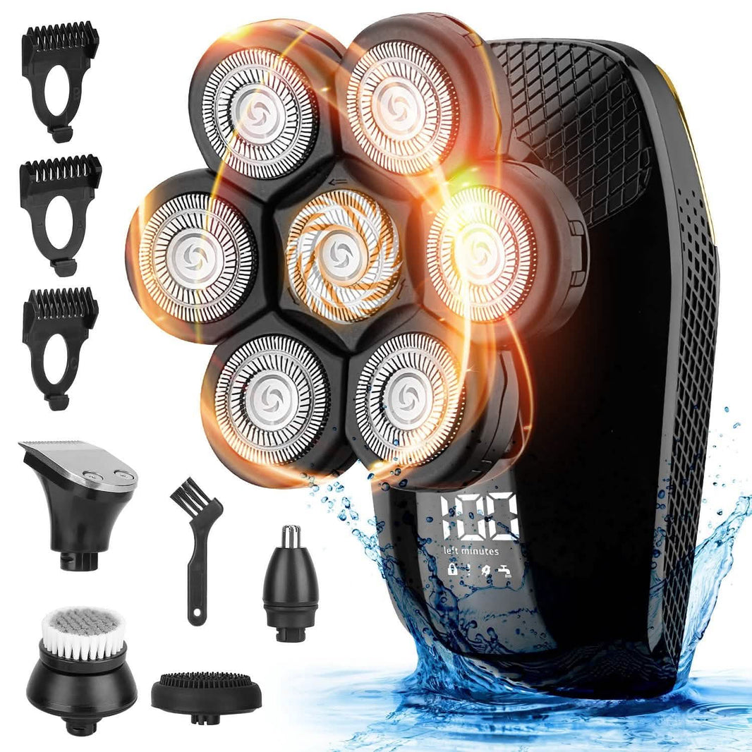 5-in-1 Rechargeable Cordless Trimmer Shaver Kit-5-in-1 Rechargeable Cordless Trimmer Shaver Kit