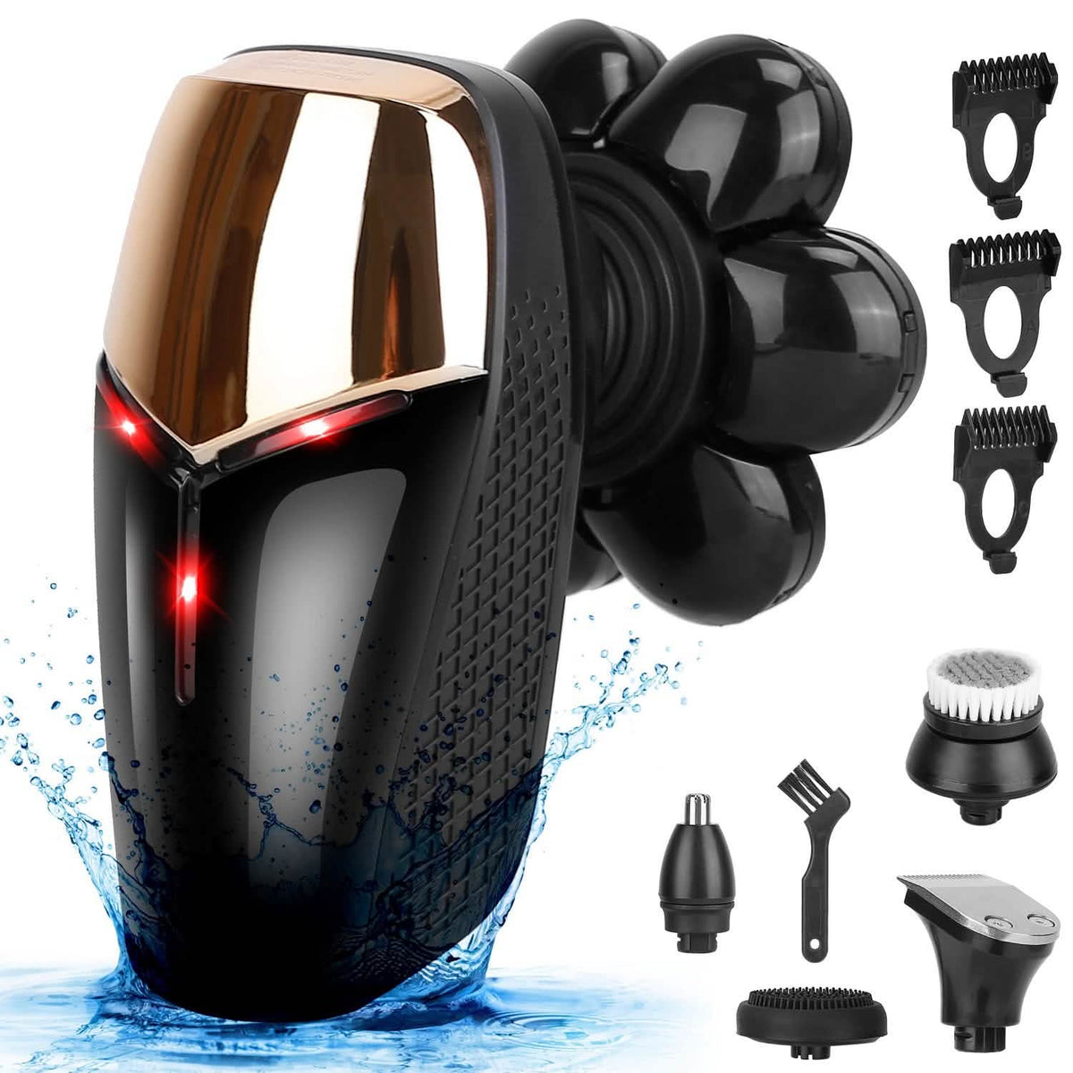 5-in-1 Rechargeable Cordless Trimmer Shaver Kit-5-in-1 Rechargeable Cordless Trimmer Shaver Kit