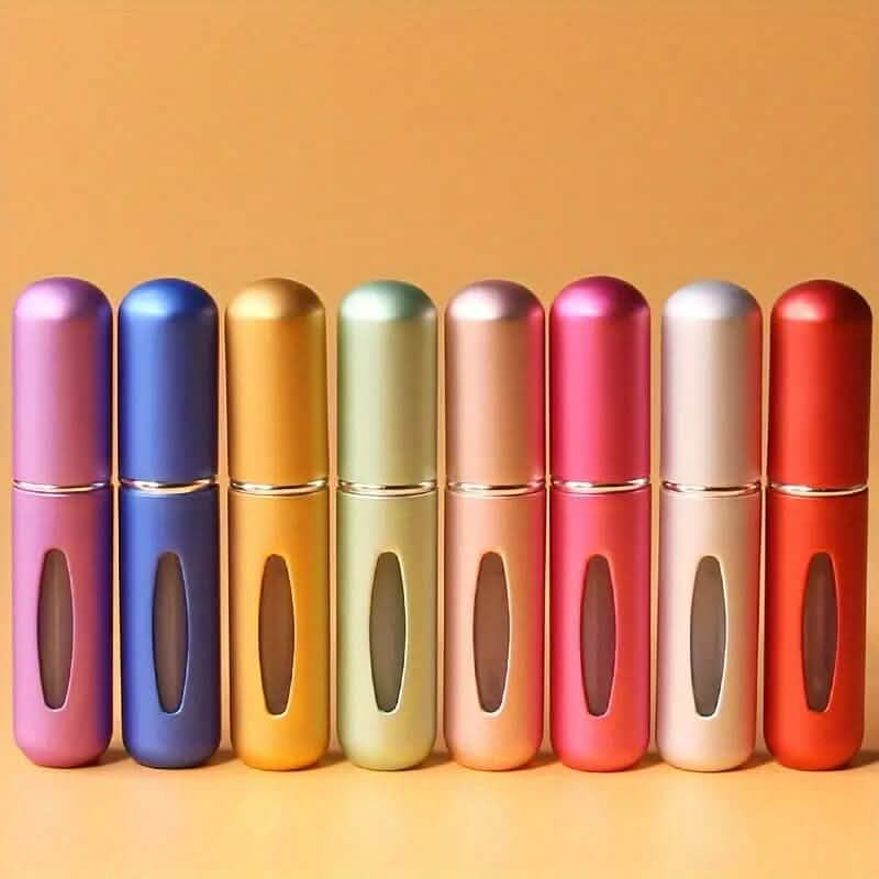 5-Pack: 0.17 Oz Matte Mini Perfume Atomizers-5-Pack: 0.17 Oz Matte Mini Perfume Atomizers