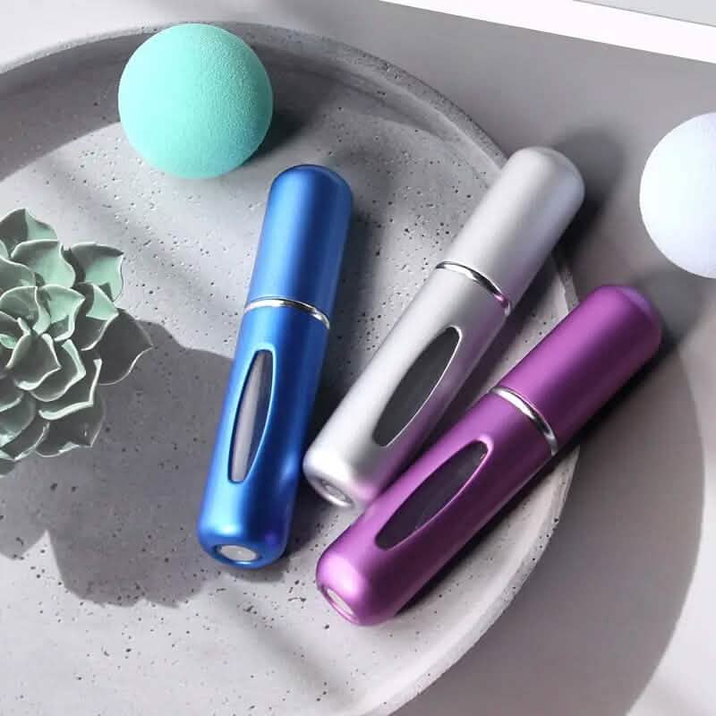 5-Pack: 0.17 Oz Matte Mini Perfume Atomizers-5-Pack: 0.17 Oz Matte Mini Perfume Atomizers