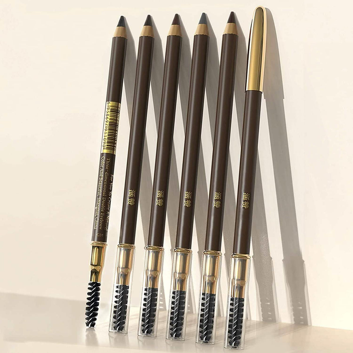 5-Pack: Eyebrow Pencil Longlasting Waterproof Durable Liner-5-Pack: Eyebrow Pencil Longlasting Waterproof Durable Liner