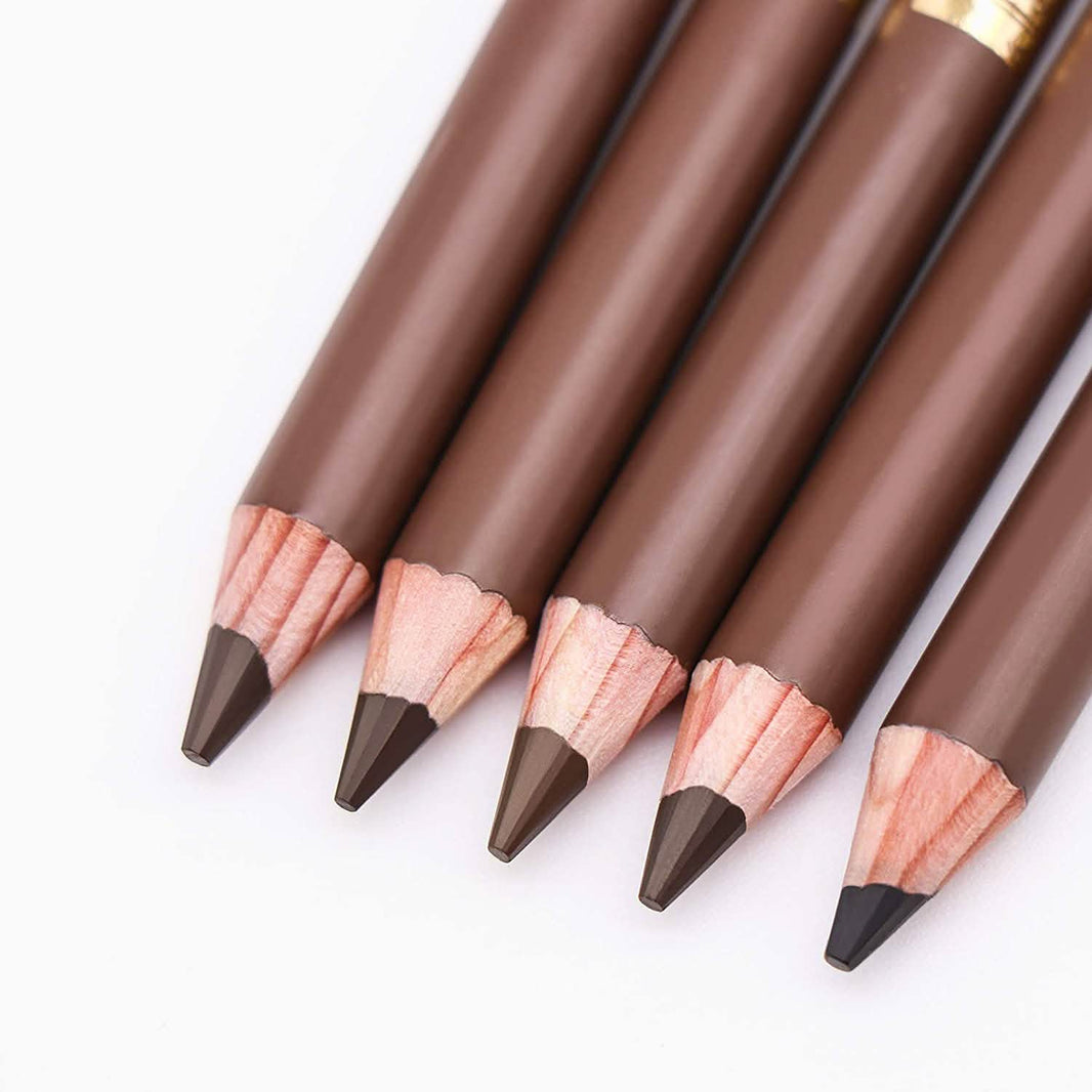 5-Pack: Eyebrow Pencil Longlasting Waterproof Durable Liner-5-Pack: Eyebrow Pencil Longlasting Waterproof Durable Liner