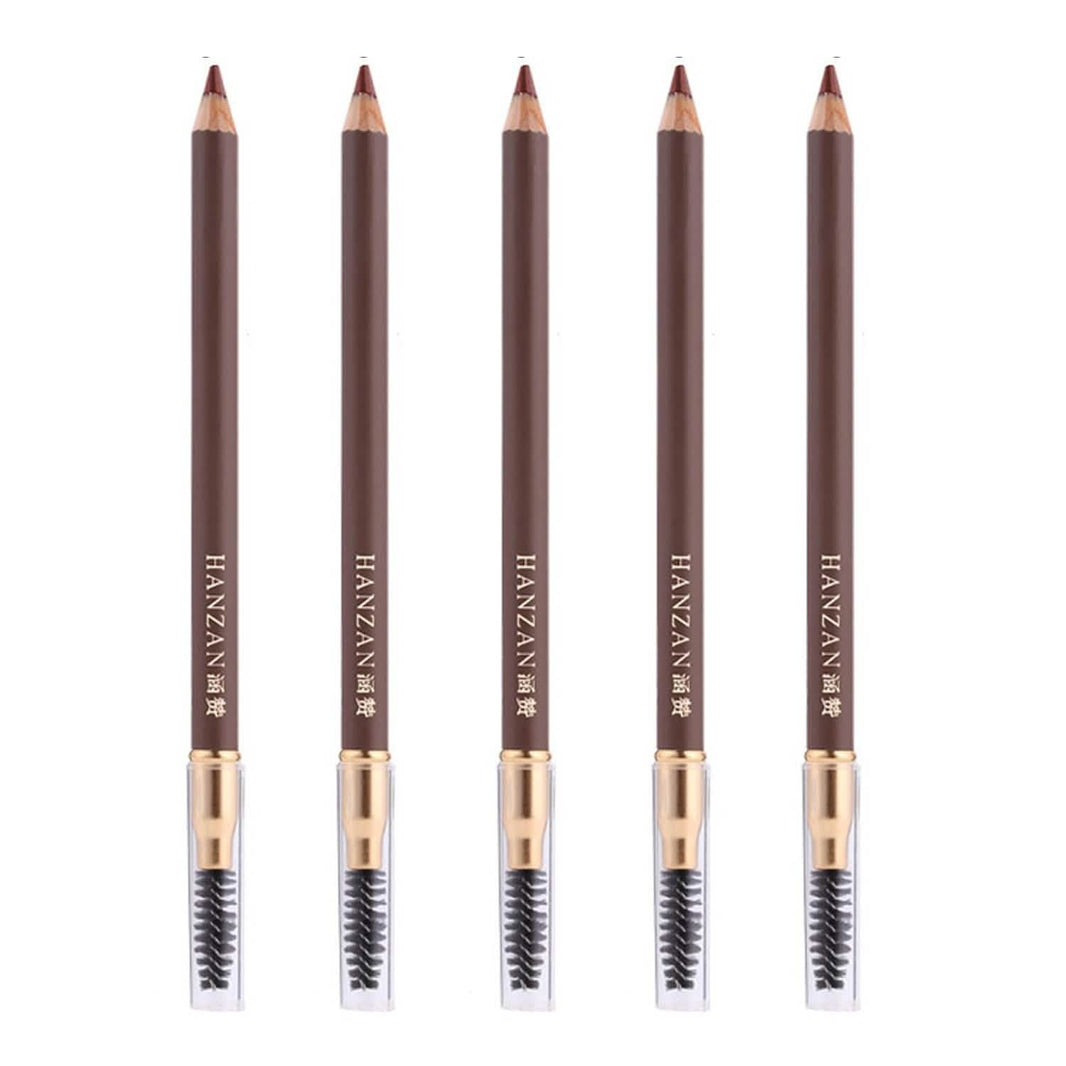 5-Pack: Eyebrow Pencil Longlasting Waterproof Durable Liner-5-Pack: Eyebrow Pencil Longlasting Waterproof Durable Liner