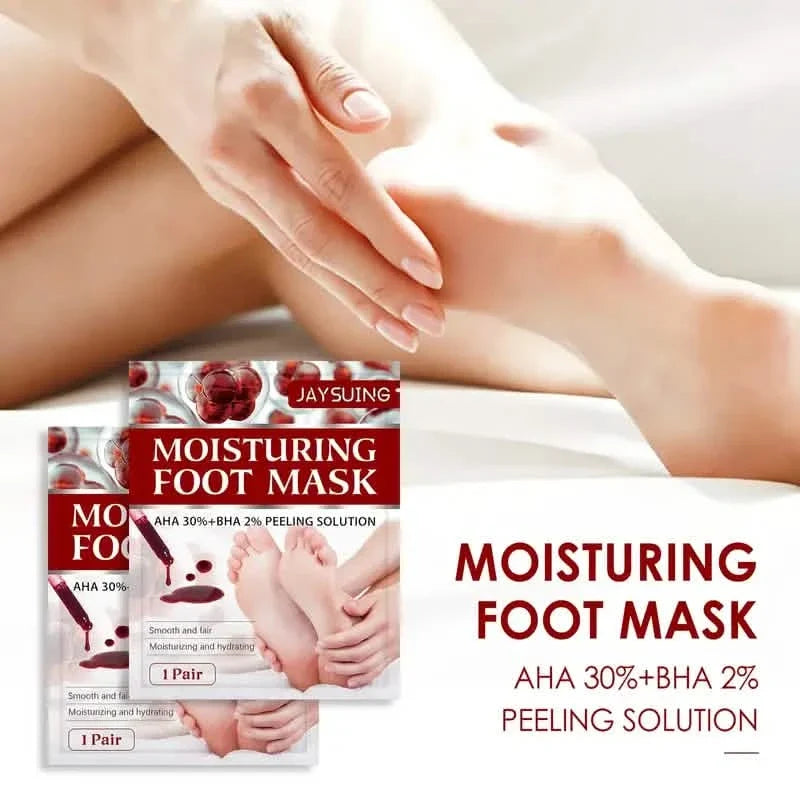 5-Pack: JAYSUING AHA 30% BHA 2% Peeling Solution Foot Mask-5-Pack: JAYSUING AHA 30% BHA 2% Peeling Solution Foot Mask