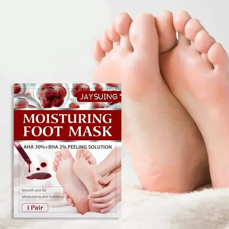 5-Pack: JAYSUING AHA 30% BHA 2% Peeling Solution Foot Mask-5-Pack: JAYSUING AHA 30% BHA 2% Peeling Solution Foot Mask