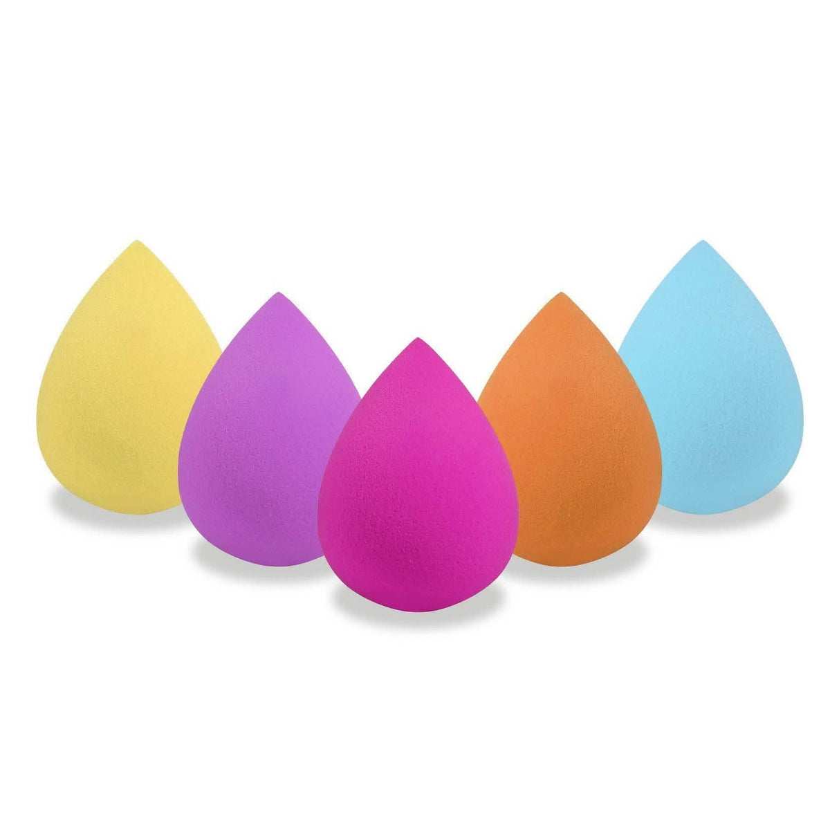 5-Pack: Makeup Tear Drop Blending Beauty Sponges-5-Pack: Makeup Tear Drop Blending Beauty Sponges
