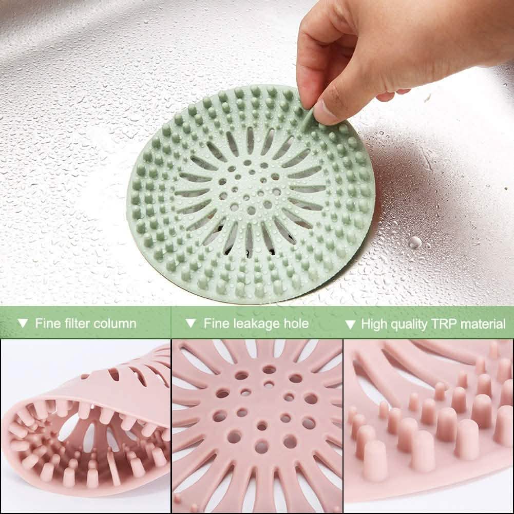 5-Pack: Silicone Hair Stopper-5-Pack: Silicone Hair Stopper