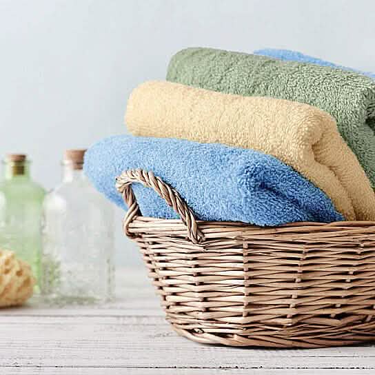5-Pack: Super Absorbent 100% Cotton Bath Towels-5-Pack: Super Absorbent 100% Cotton Bath Towels