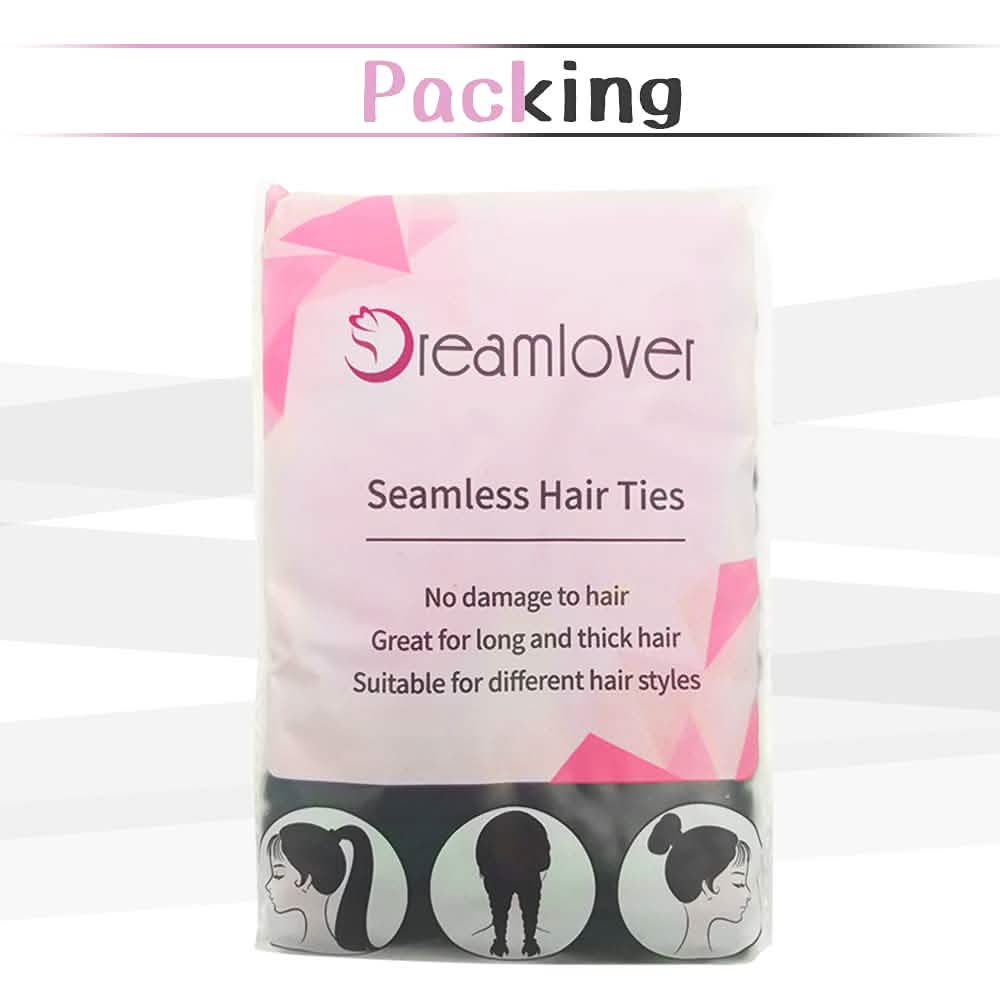 50-Pack: Dreamlover Black Hair Bands-50-Pack: Dreamlover Black Hair Bands
