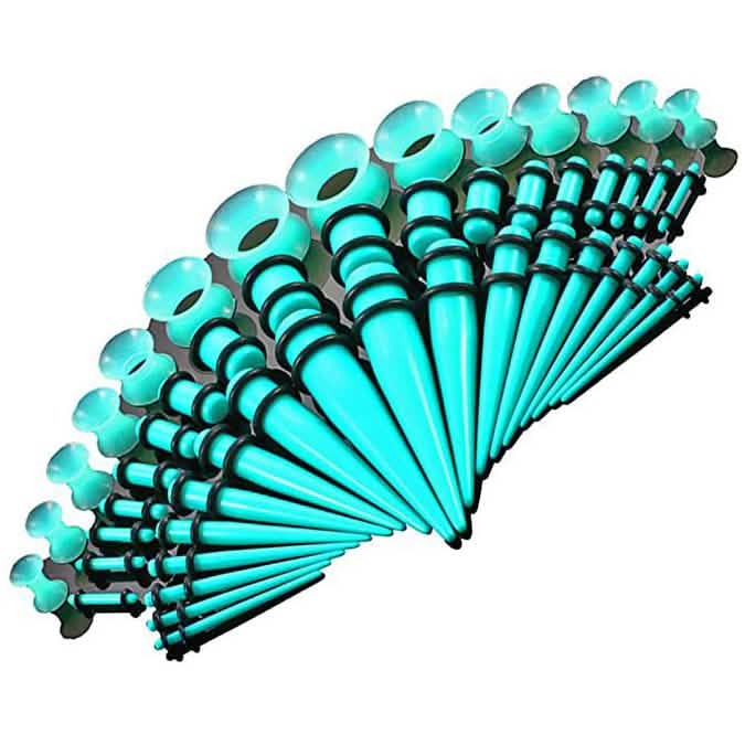 50-Piece: Ear Stretching Kit-50-Piece: Ear Stretching Kit