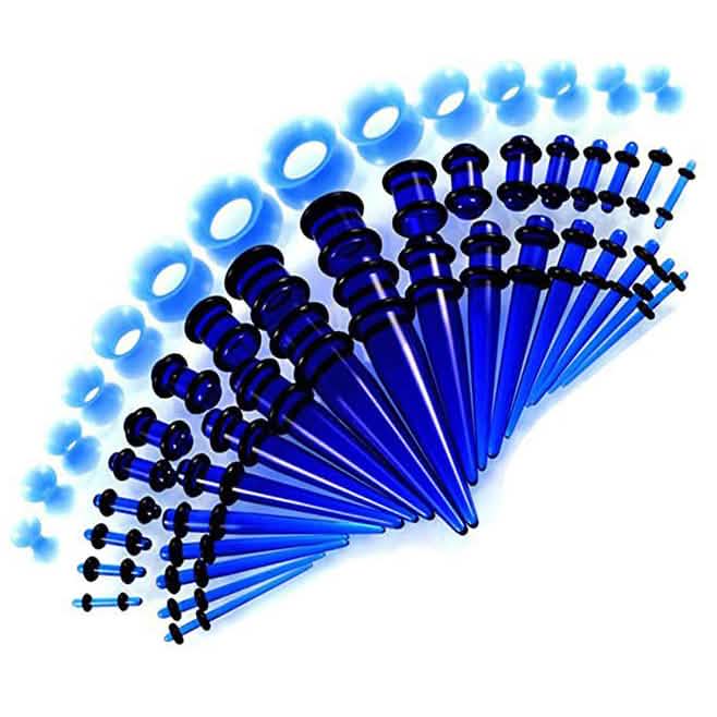 50-Piece: Ear Stretching Kit-50-Piece: Ear Stretching Kit