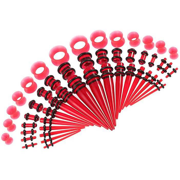 50-Piece: Ear Stretching Kit-50-Piece: Ear Stretching Kit
