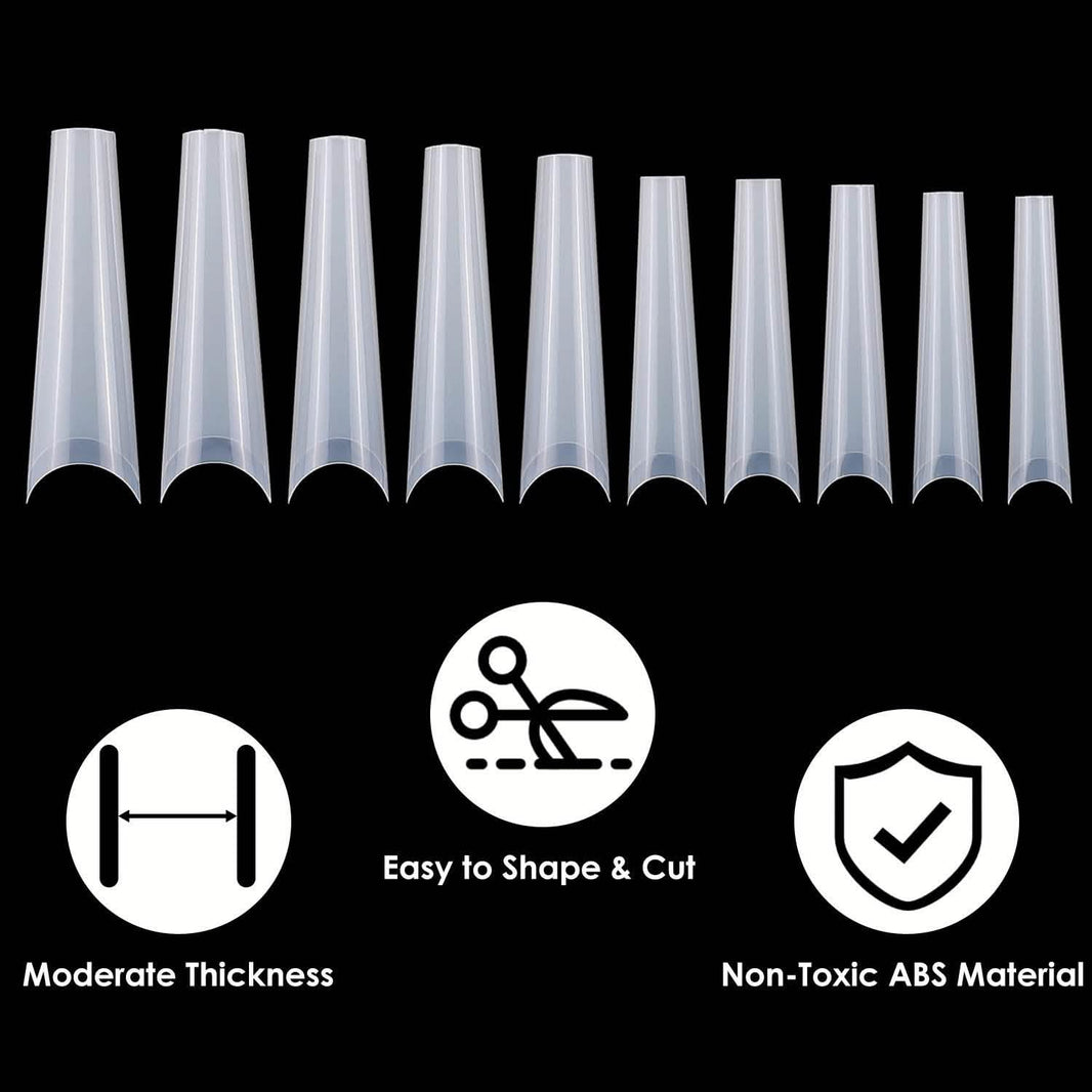 500-Piece: Long False Finger Nails-500-Piece: Long False Finger Nails