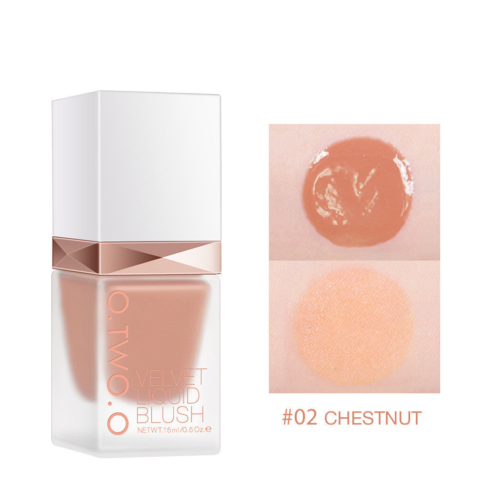 Natural Dazzling Liquid Blush Lasting Matte Silky And Delicate-19da6f20aff7d5cced783b091ede943e