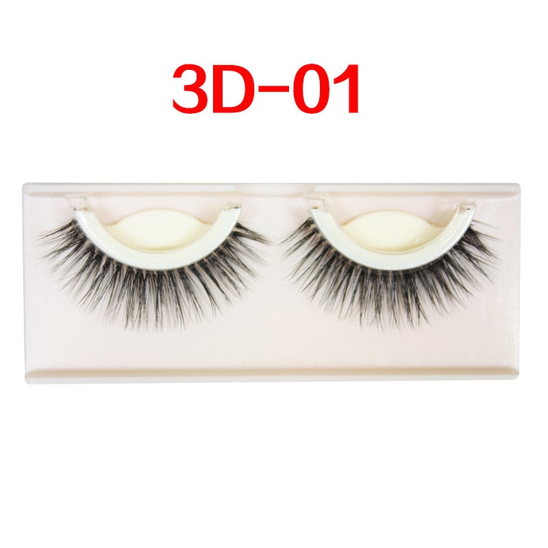 3D False Eye lashes Extension on Reusable Self-Adhesive Natural Curly Eye lashes Self Adhesive Eye lashes Makeup Tools-f85c4d71b2d6ca93afb116c7ac9f1e0c