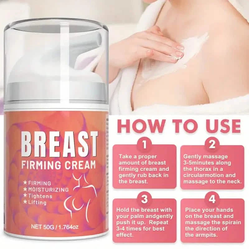 50g Breast Firming Cream with Jojoba Oil, Vitamin E, and Honey-50g Breast Firming Cream with Jojoba Oil, Vitamin E, and Honey