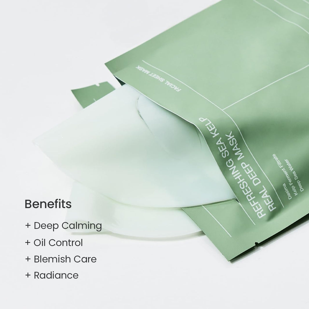 Biodance Refreshing Sea Kelp Real Deep Mask-Biodance Refreshing Sea Kelp Real Deep Mask