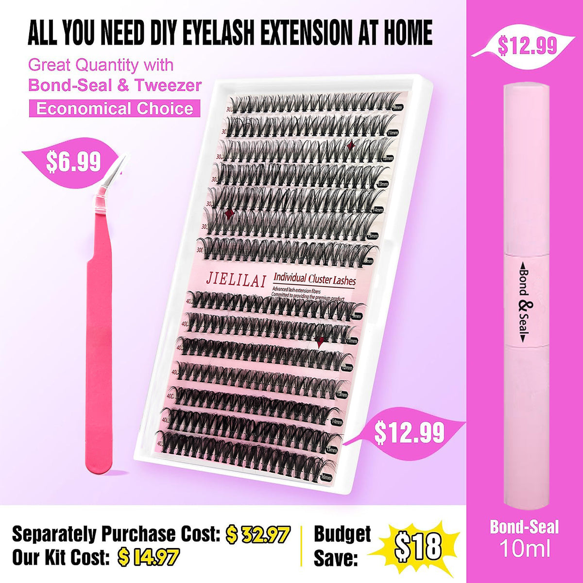 False Eyelashes 30D40D Eyelashes Mixed Suit-2272c893c92424f403a1b33dc73ed0ca