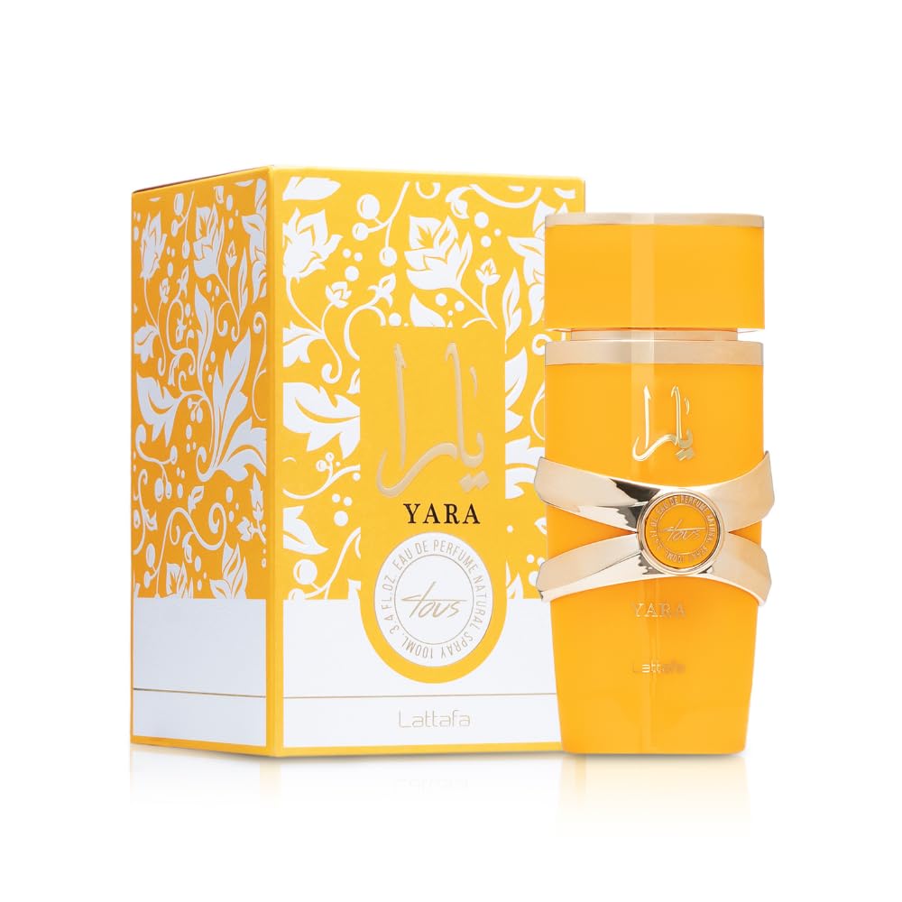 Lattafa Yara Tous - Tropical, Fruity, Floral, Vanilla - Eau de Parfum Long-Lasting Fragrance for Women, 3.40 Ounce / 100 ml-Lattafa Yara Tous - Tropical, Fruity, Floral, Vanilla - Eau de Parfum Long-Lasting Fragrance for Women, 3.40 Ounce / 100 ml