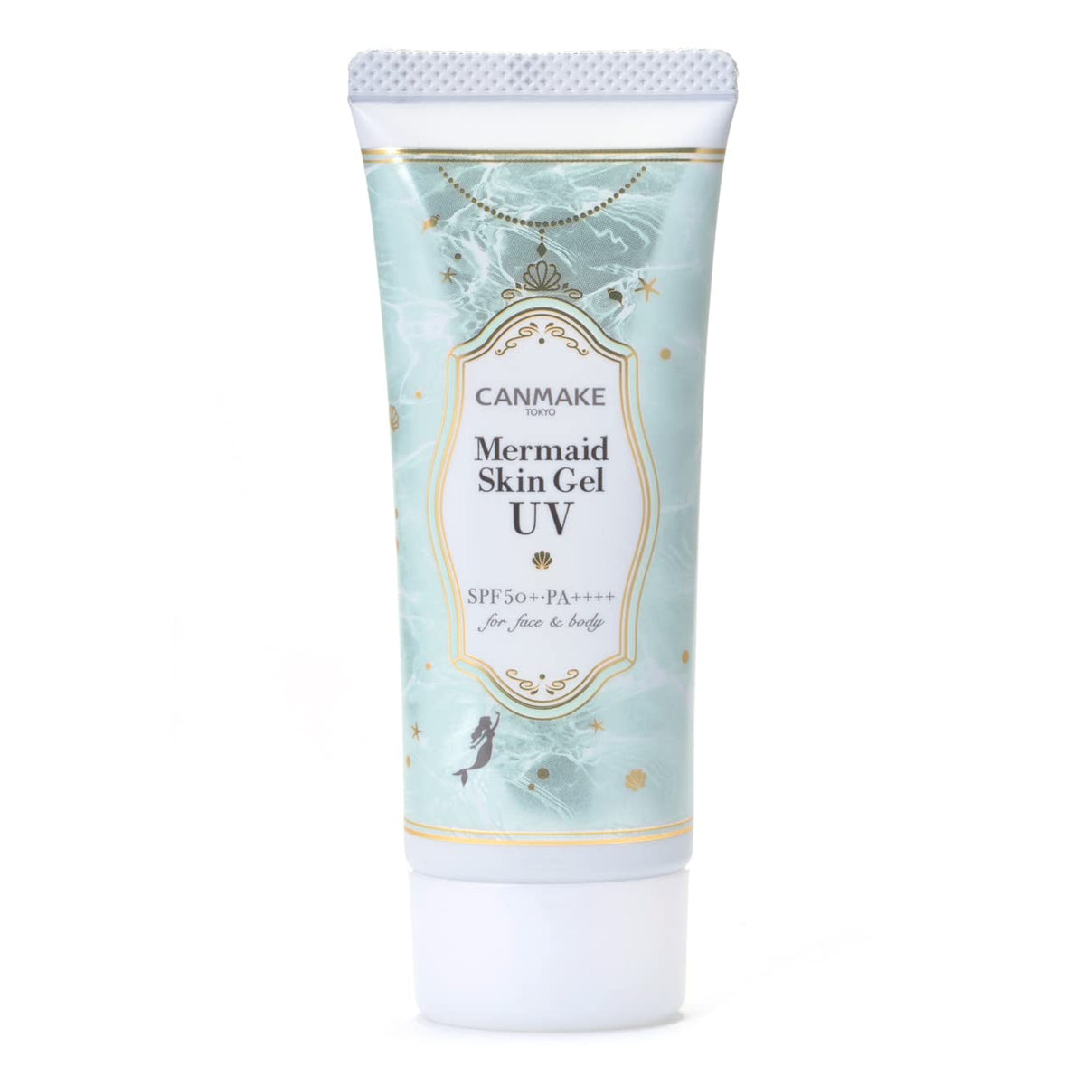 Canmake Mermaid Skin Gel UV Mint C01 SPF 50+ PA++++-Canmake Mermaid Skin Gel UV Mint C01 SPF 50+ PA++++