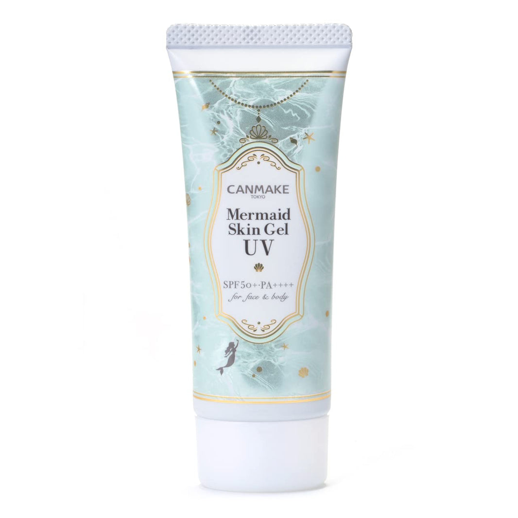 Canmake Mermaid Skin Gel UV Mint C01 SPF 50+ PA++++-Canmake Mermaid Skin Gel UV Mint C01 SPF 50+ PA++++