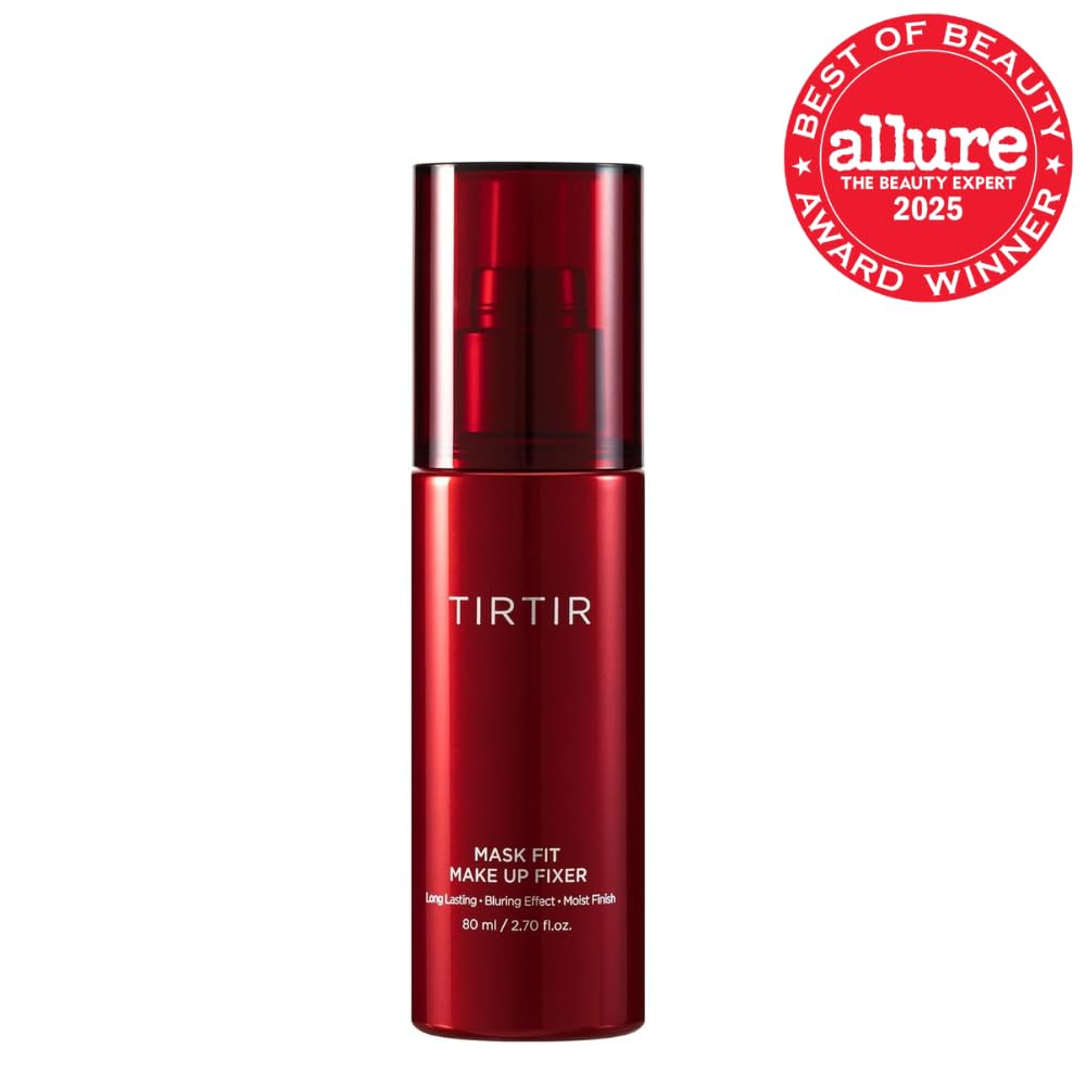 TIRTIR Waterproof Setting Spray – 24 Hour Long Lasting Fix, Sweatproof Water Resistant Makeup Finisher – Ethanol Free, Semi Matte Finish for Oily Skin – Korean Makeup Fixer-TIRTIR Waterproof Setting Spray – 24 Hour Long Lasting Fix, Sweatproof Water Resistant Makeup Finisher – Ethanol Free, Semi Matte Finish for Oily Skin – Korean Makeup Fixer