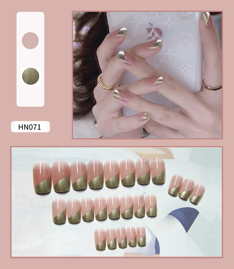 Nail Art Finished Fake Nail Patch Wearable-a698502675faac52430a060266dc5164