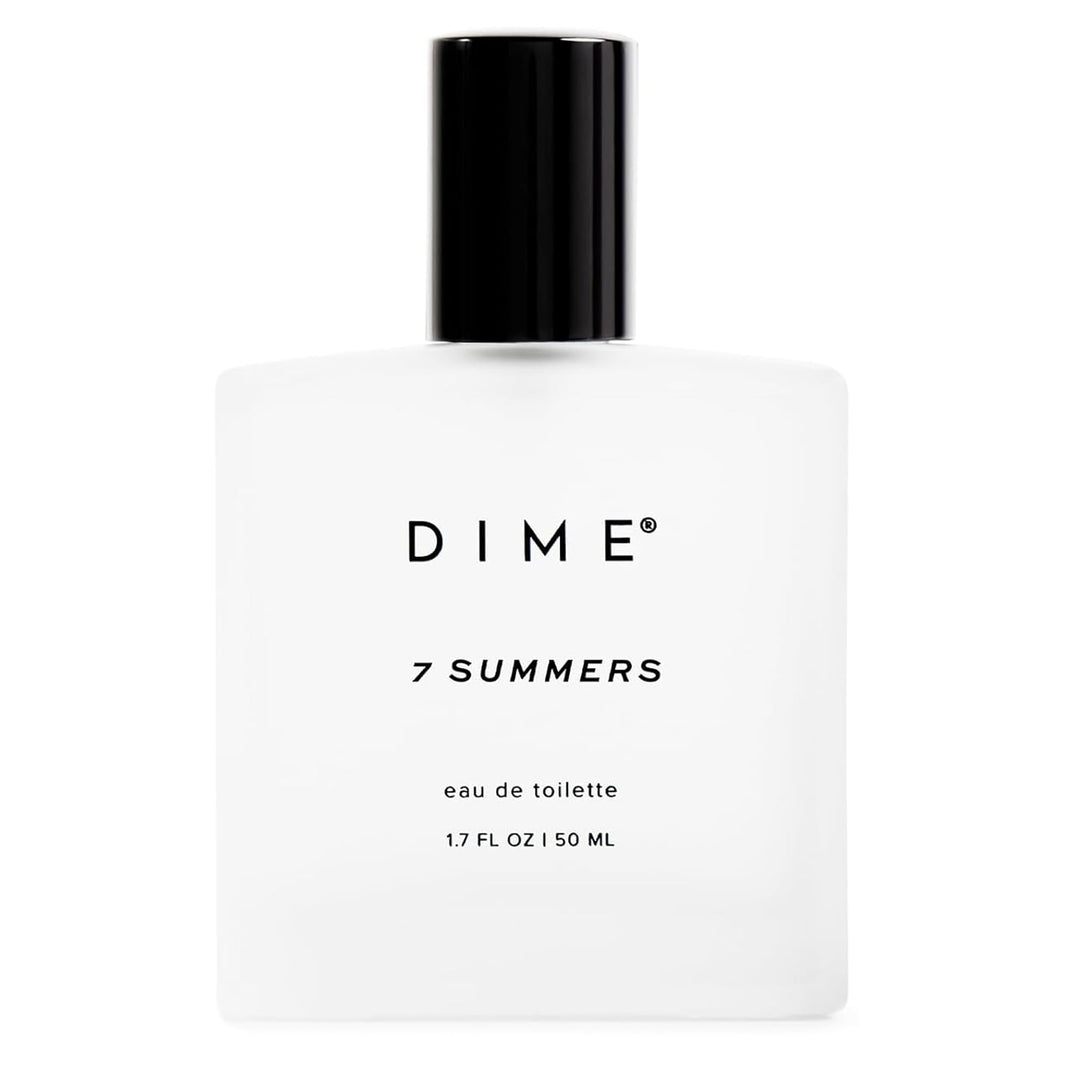 DIME Beauty 7 Summers Perfume for Women - Sweet Floral Eau de Toilette with Bergamot, Vanilla Orchid and Coconut, Clean, Vegan, Cruelty-Free Fragrance, 1.7 oz / 50 ml-DIME Beauty 7 Summers Perfume for Women - Sweet Floral Eau de Toilette with Bergamot, Vanilla Orchid and Coconut, Clean, Vegan, Cruelty-Free Fragrance, 1.7 oz / 50 ml
