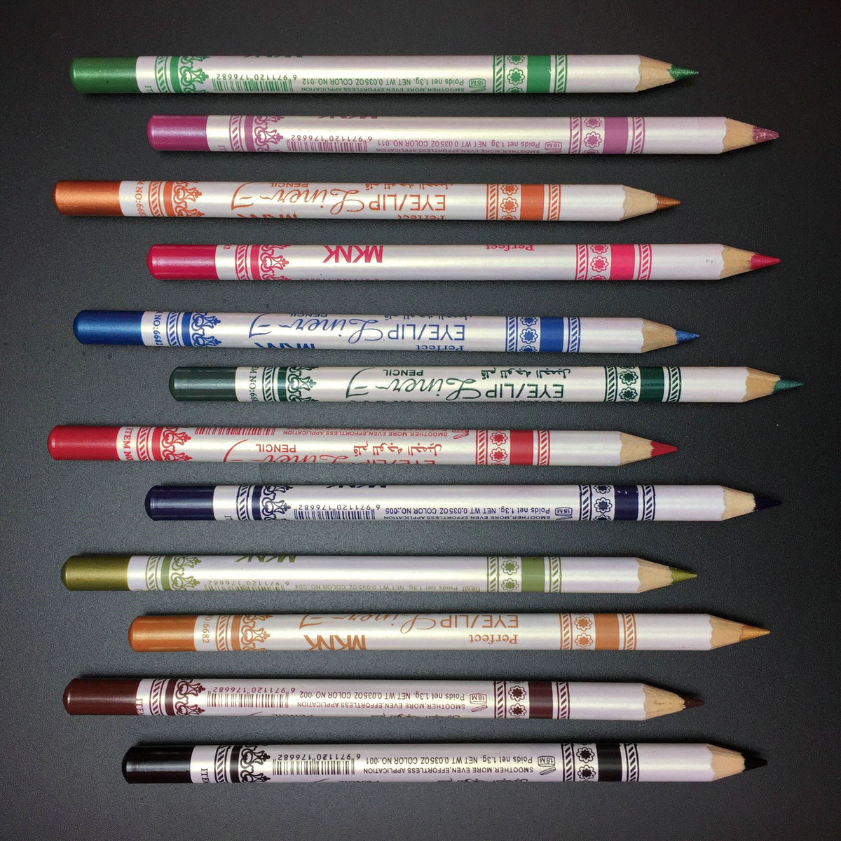 Cosmetics 12 Colors Glitter Lip liner Eye Shadow Eyeliner Pencil Pen Makeup-68faf5da89b8ce9bde0d74e89cbc651e