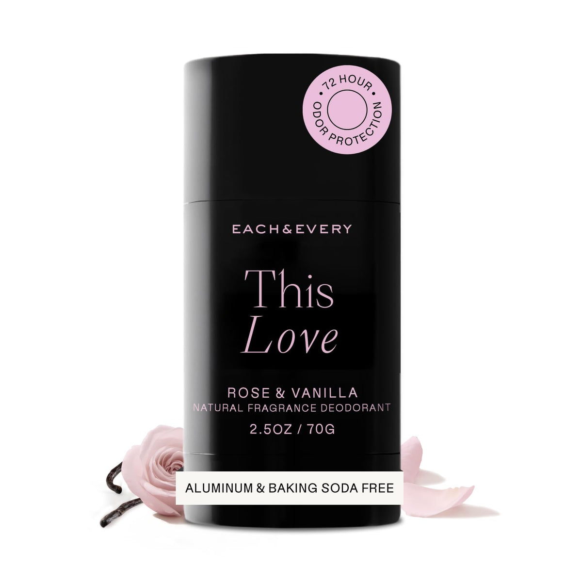 Each & Every Aluminum Free Deodorant for Women & Men – Natural Fragrance 72-Hr Odor Protection, Non-Toxic Deodorant for Sensitive Skin, EWG Verified, Baking Soda Free - Citrus & Vetiver Scent, 2.5oz-Each & Every Aluminum Free Deodorant for Women & Men – Natural Fragrance 72-Hr Odor Protection, Non-Toxic Deodorant for Sensitive Skin, EWG Verified, Baking Soda Free - Citrus & Vetiver Scent, 2.5oz