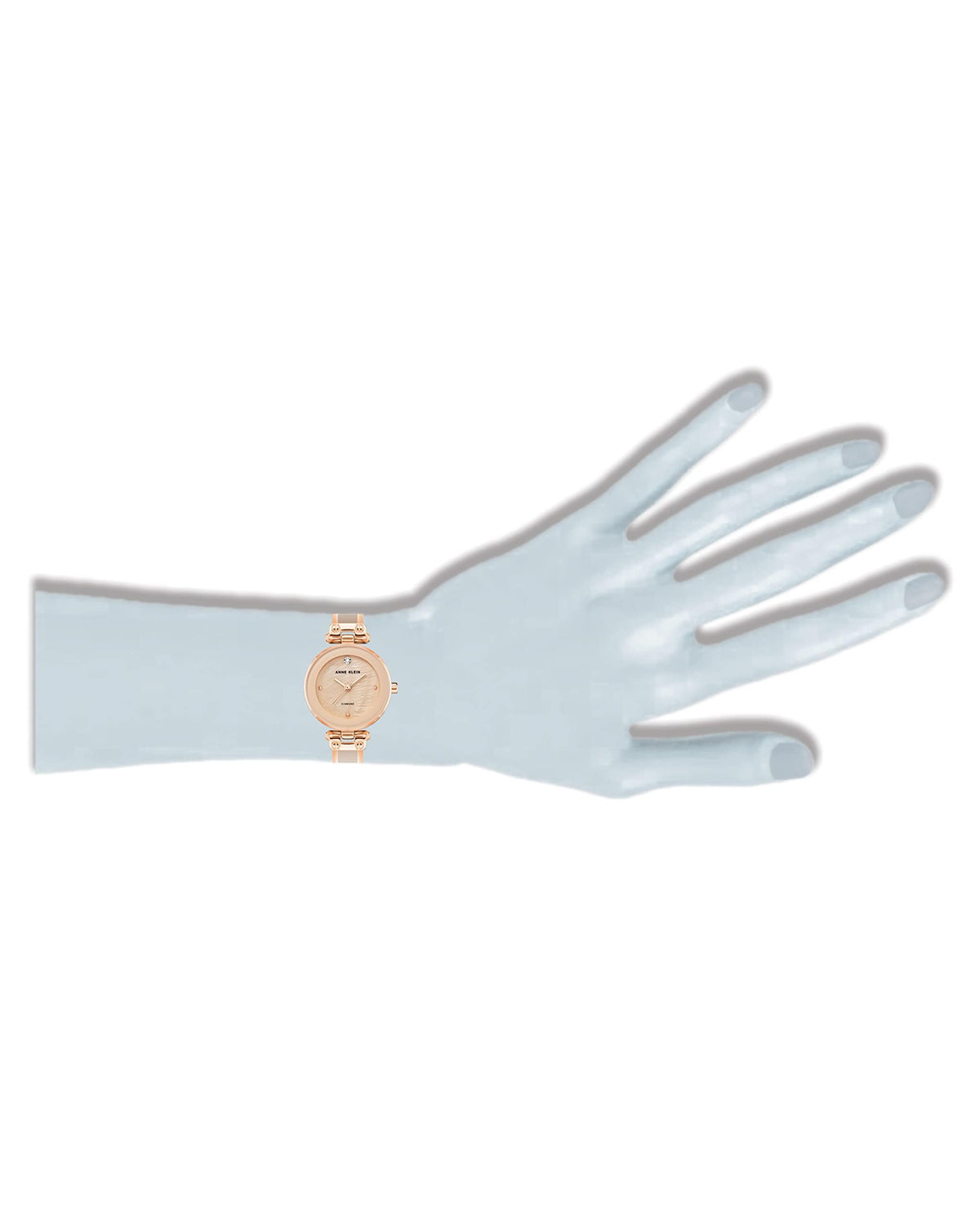 Anne Klein Women's Genuine Diamond Dial Bangle Watch-Anne Klein Women's Genuine Diamond Dial Bangle Watch