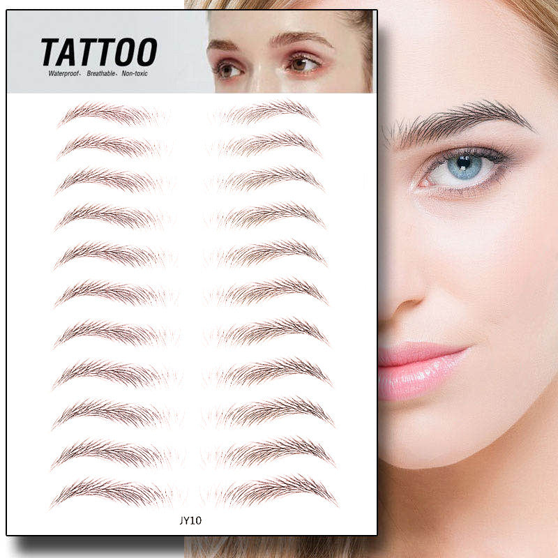 Waterproof 6D Eyebrow Tattoo Semi-Permanent Embroidery Natural Long Lasting Fake Eyebrow-c416c1d60182ffdadf5ee055be1e59ad