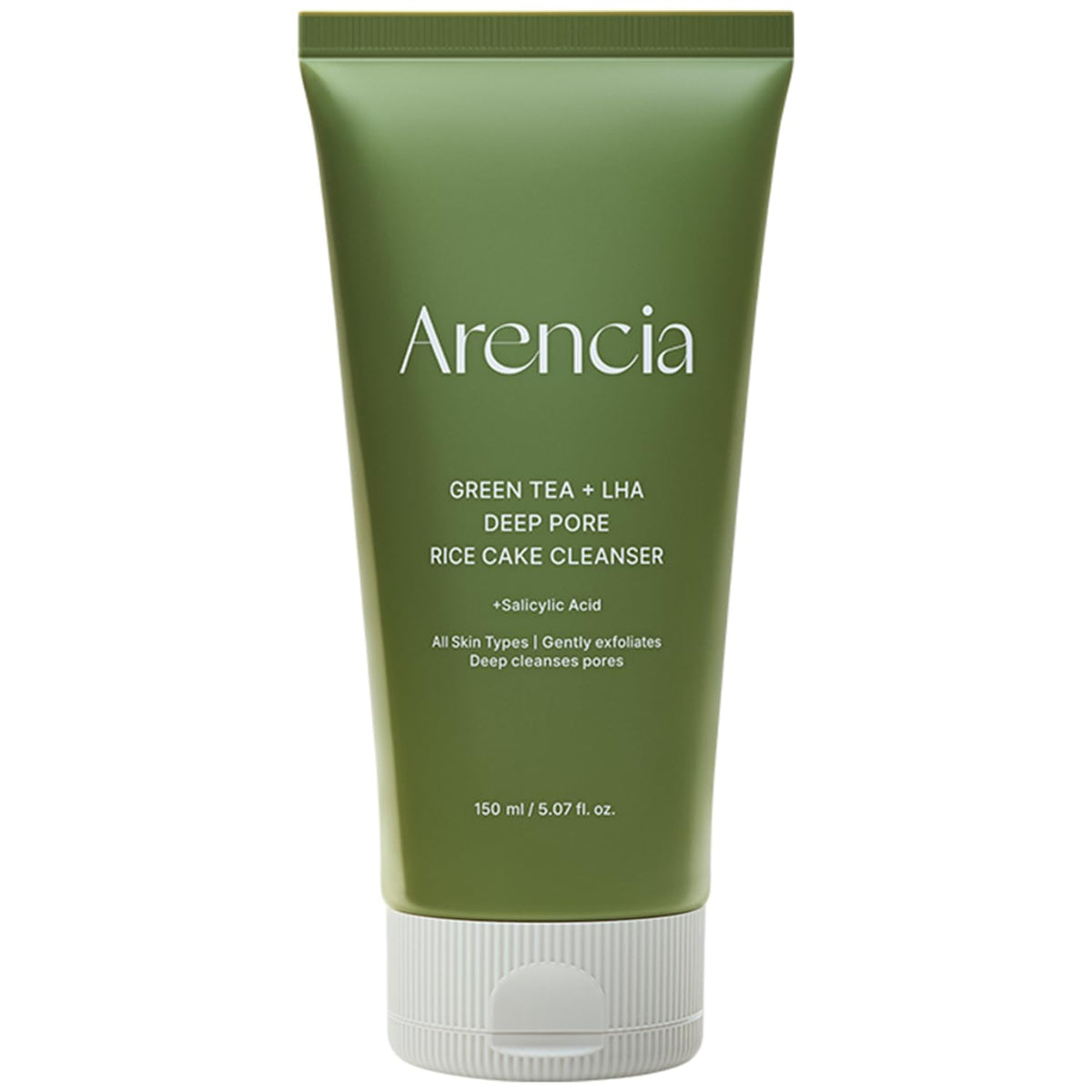 Arencia Green Tea + LHA Deep Pore Rice Cake Cleanser-Arencia Green Tea + LHA Deep Pore Rice Cake Cleanser