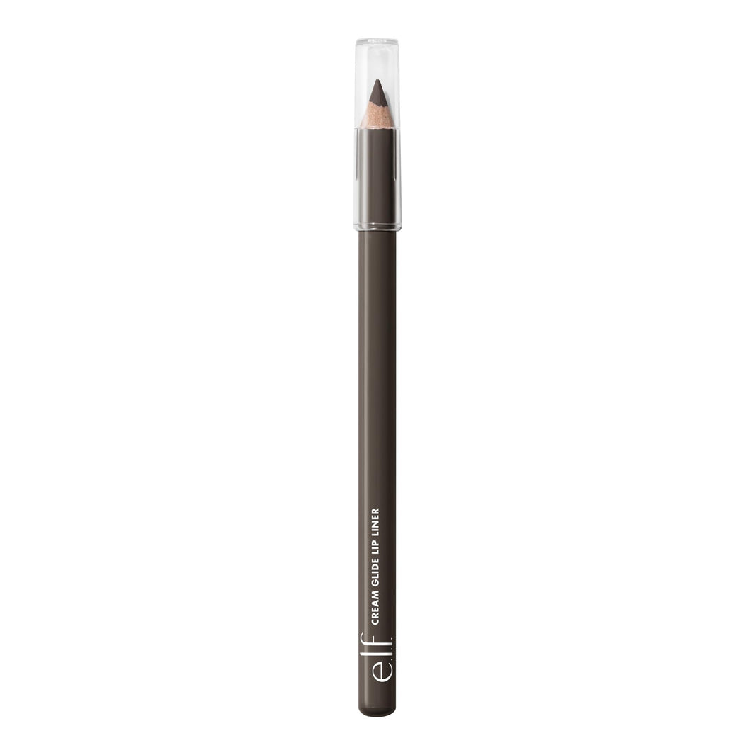 e.l.f. Cream Glide Lip Liner, Highly-Pigmented Pencil For Shaping & Sculpting Lips, Semi-Matte Finish, Vegan & Cruelty-Free-e.l.f. Cream Glide Lip Liner, Highly-Pigmented Pencil For Shaping & Sculpting Lips, Semi-Matte Finish, Vegan & Cruelty-Free