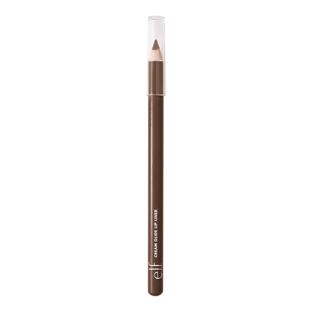 e.l.f. Cream Glide Lip Liner, Highly-Pigmented Pencil For Shaping & Sculpting Lips, Semi-Matte Finish, Vegan & Cruelty-Free-e.l.f. Cream Glide Lip Liner, Highly-Pigmented Pencil For Shaping & Sculpting Lips, Semi-Matte Finish, Vegan & Cruelty-Free