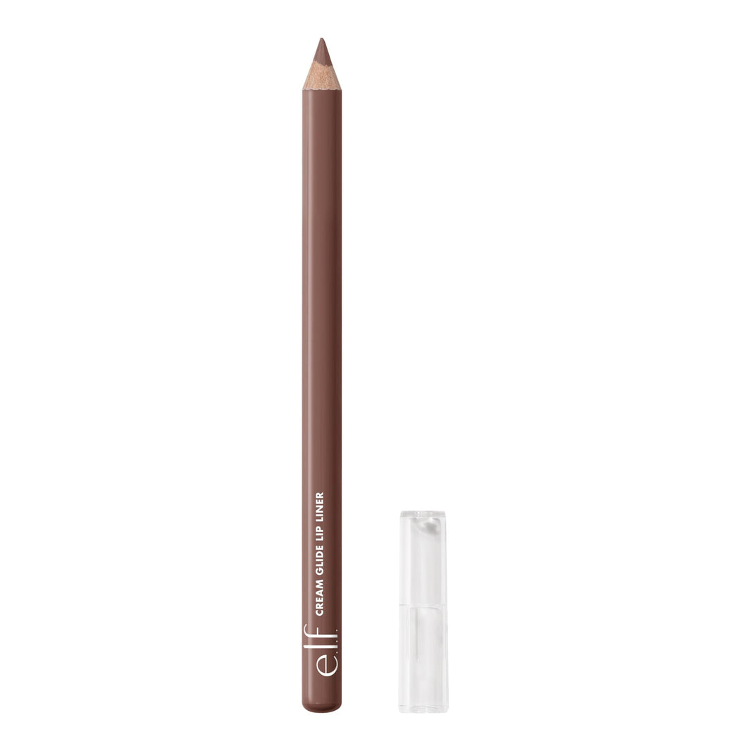 e.l.f. Cream Glide Lip Liner, Highly-Pigmented Pencil For Shaping & Sculpting Lips, Semi-Matte Finish, Vegan & Cruelty-Free-e.l.f. Cream Glide Lip Liner, Highly-Pigmented Pencil For Shaping & Sculpting Lips, Semi-Matte Finish, Vegan & Cruelty-Free